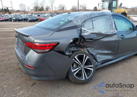 2021 Nissan Sentra Sr Xtronic Cvt z USA, uszkodzony, nr VIN 3N1AB8DV6MY260162